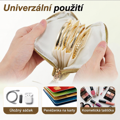 Stelvia™ – BOOVO sametový cestovní šperkovník