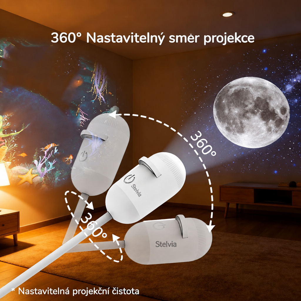 Stelvia projektor hvězdné oblohy – foto 6