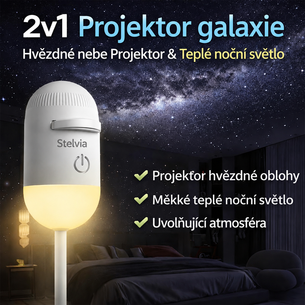Stelvia projektor hvězdné oblohy – foto 5